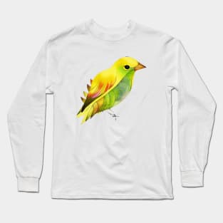 Yellow Green Canary Long Sleeve T-Shirt